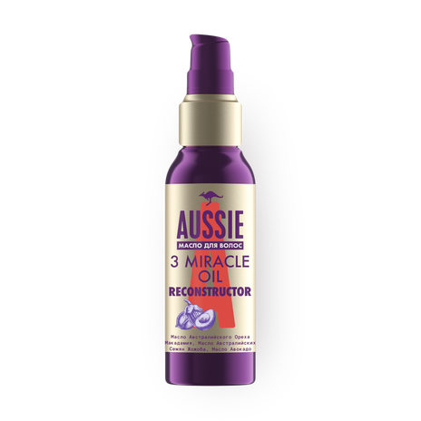 Масло для волос Aussie 3 Miracle Oil Reconstructor