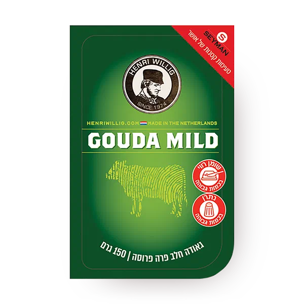 Henri Willig Gouda Cow's Milk Slice 34%