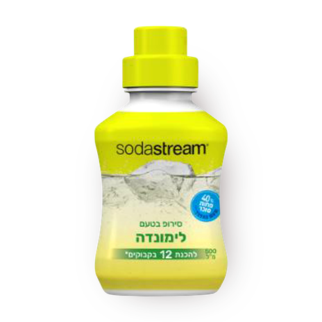 SodaStream Lemonade flavored syrup