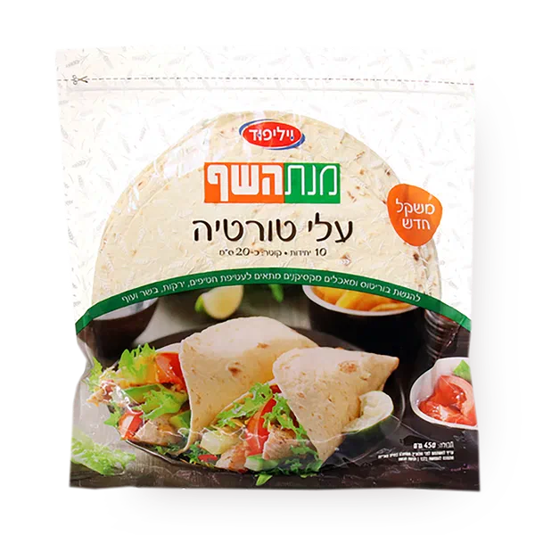 Tortilla sheets Manat Hashef