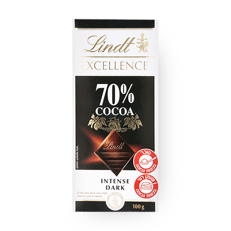 Lindt excellence Dark Chocolate 70%