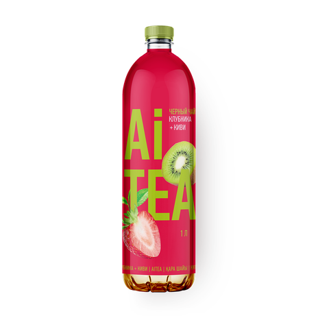 Чай чёрный AI Tea клубника-киви