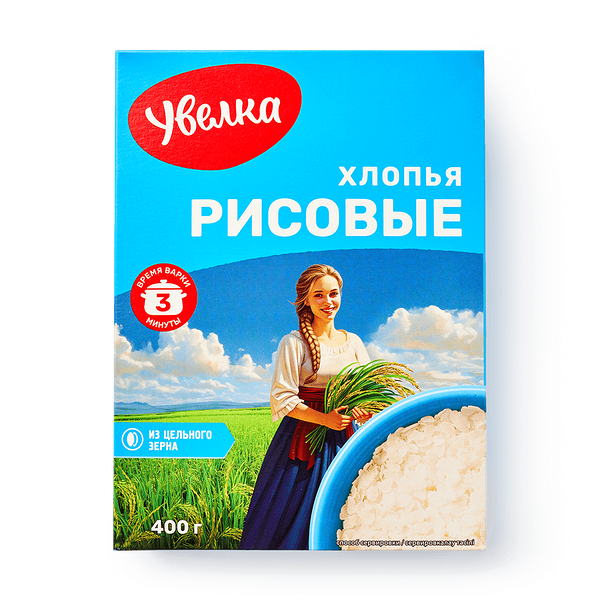 Хлопья рисовые «Увелка»