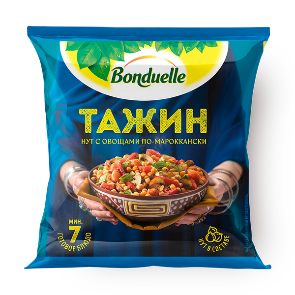 Нут с овощами по-мароккански Тажин Bonduelle