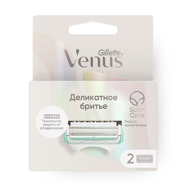 Кассеты для станка Gillette Venus Satin Care