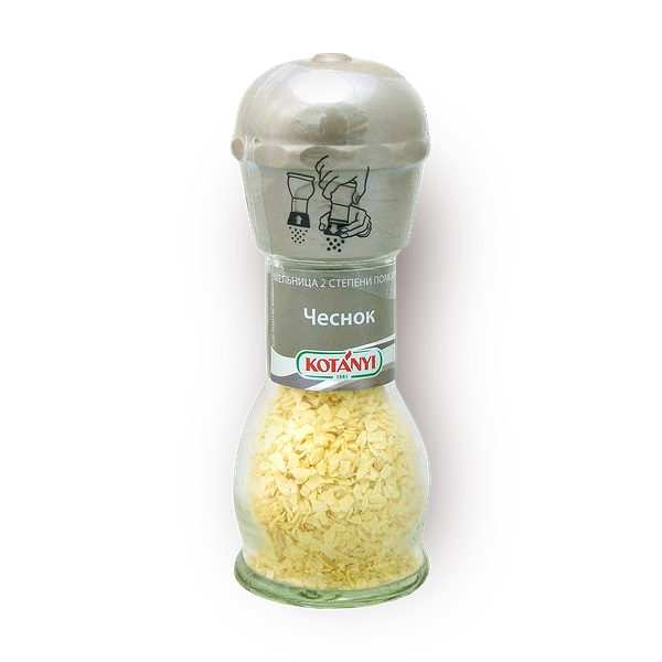 Чеснок сушёный Kotanyi мельница