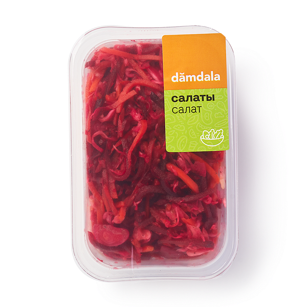 Салат из капусты со свёклой и морковью Damdala