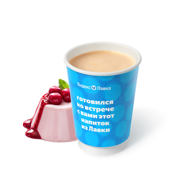 Раф Панна-котта с вишней «Яндекс Лавка»