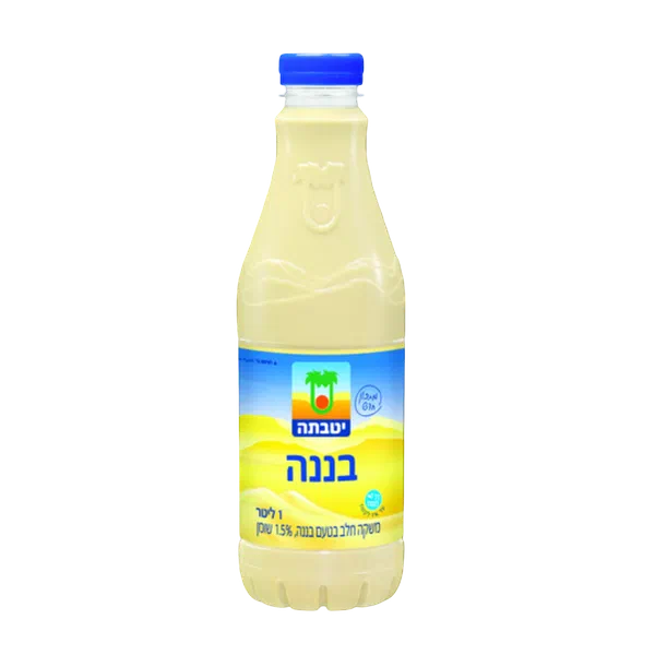 משקה חלב יטבתה בטעם בננה 1.5%
