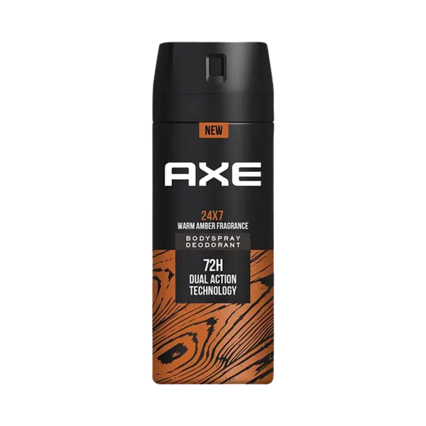 Axe deodorant body spray warm amber for men