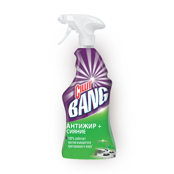 Чистящее средство CIllit Bang Антижир + Сияние