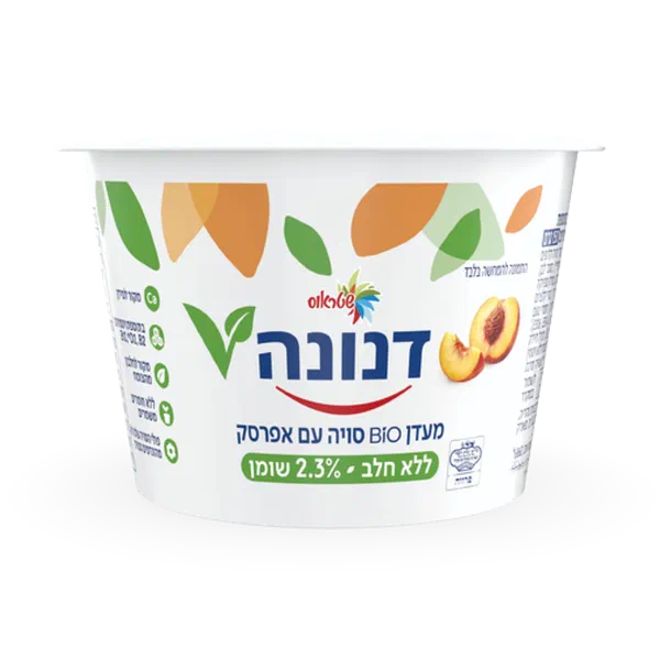 Danone BIO Vegan Soy Alternative with Peach 2.3% Fat