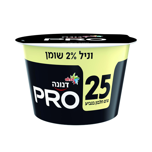 Danone Pro 25 vanilla flavor no added sugar 2% fat