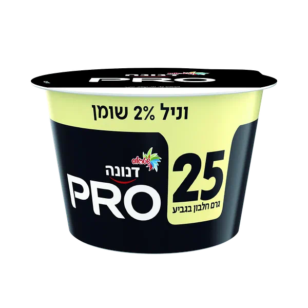 Danone Pro 25 vanilla flavor no added sugar 2% fat