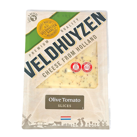 Veldhuyzen Olive Tomato Cheese Slices