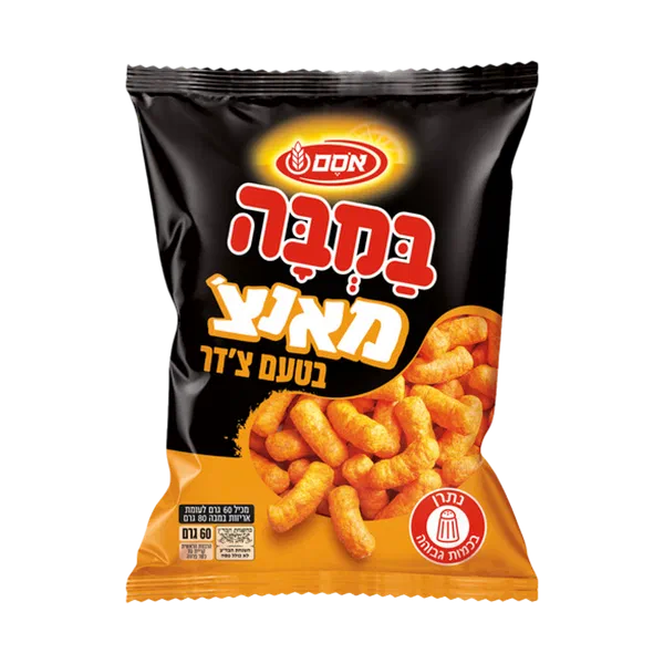 Bamba Munch with cheddar flavor