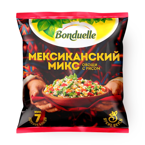Овощи с рисом Мексиканский микс Bonduelle