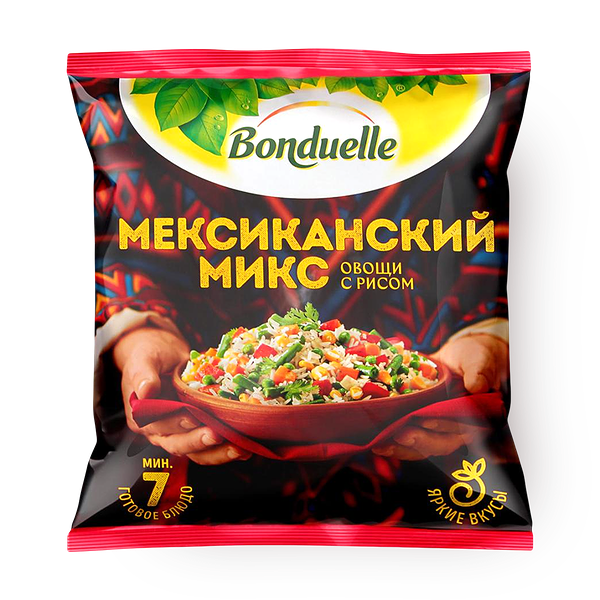 Овощи с рисом Мексиканский микс Bonduelle