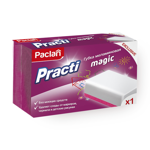 Губка Paclan Меламиновая