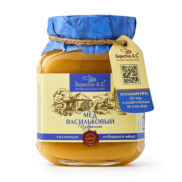 Мёд васильковый «Берестов А.С.»