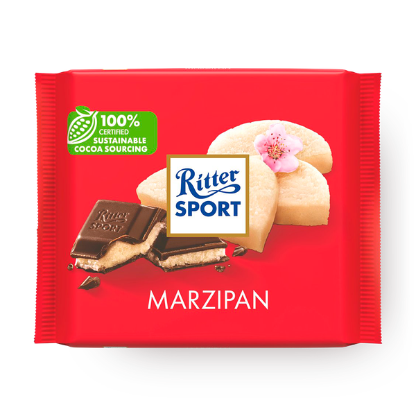 Шоколад тёмный Ritter Sport Марципан