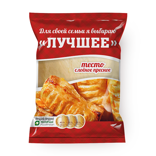 Тесто пресное «Максимальный размах» замороженное