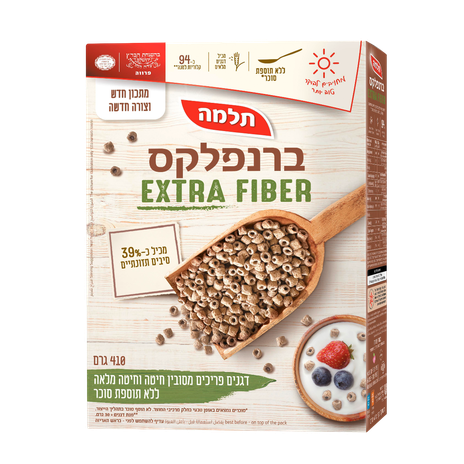 Branflakes EXTRA FIBER breakfast cereal