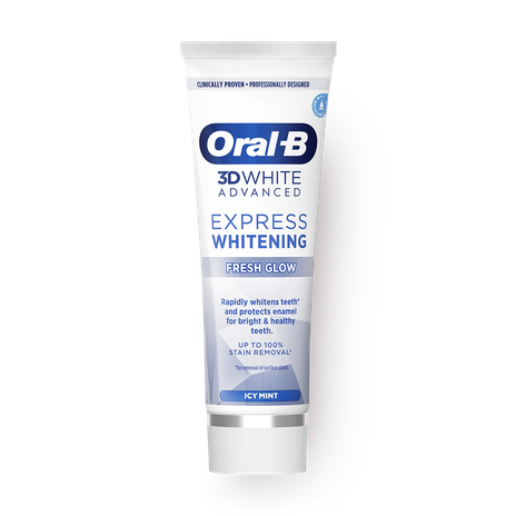 Зубная паста Oral-B Pro-3D White Advanced Экспресс отбеливание, сияющая свежесть