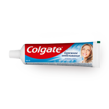 Зубная паста Colgate бережное отбеливание
