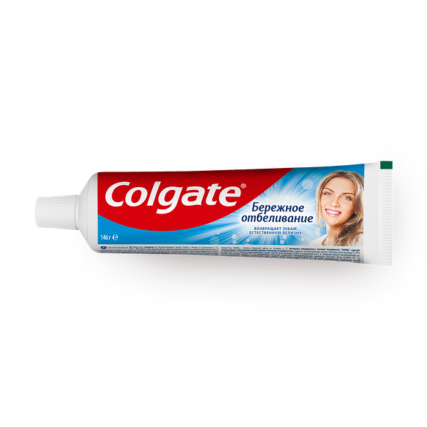 Зубная паста Colgate бережное отбеливание