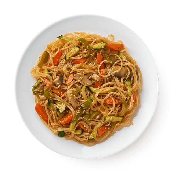 Салат фунчоза с овощами «Сегодня»