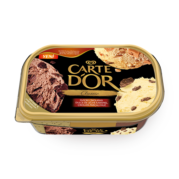 Мороженое Carte Dor Швейцарский шоколад, карамель и банан