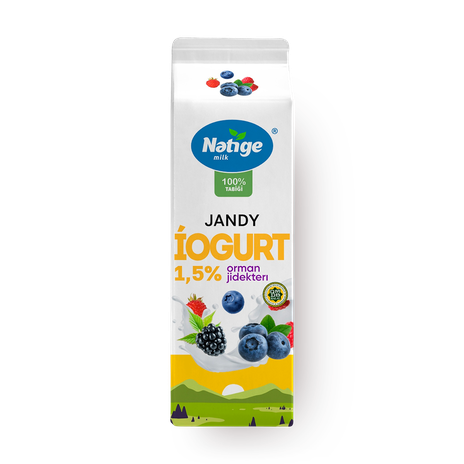Йогурт живой Natige со вкусом лесных ягод 1,5%