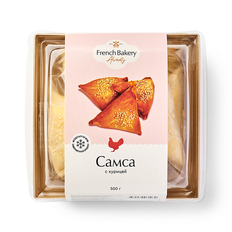 Самса French Bakery Almaty с курицей замороженная