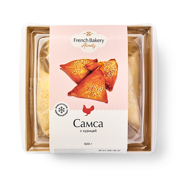 Самса French Bakery Almaty с курицей замороженная
