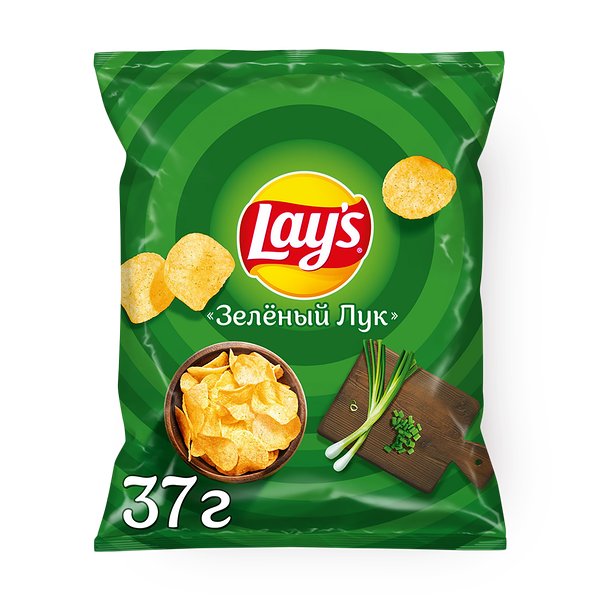 Чипсы Lay's зелёный лук