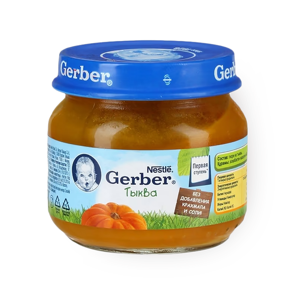 Овощное пюре «Гербер» тыква