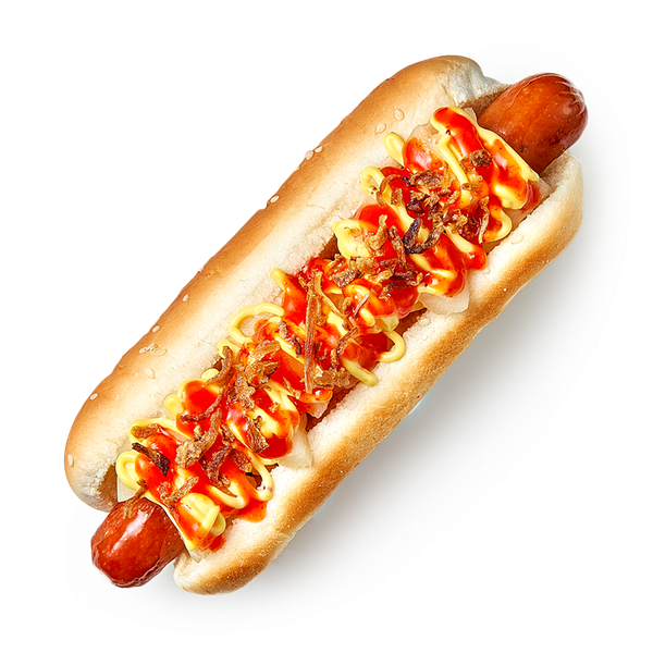 Хот-дог датский острый с куриной колбаской «Из Лавки»