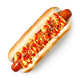 Хот-дог датский острый с куриной колбаской «Из Лавки»