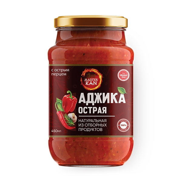 Аджика «Мастер Кан» острая