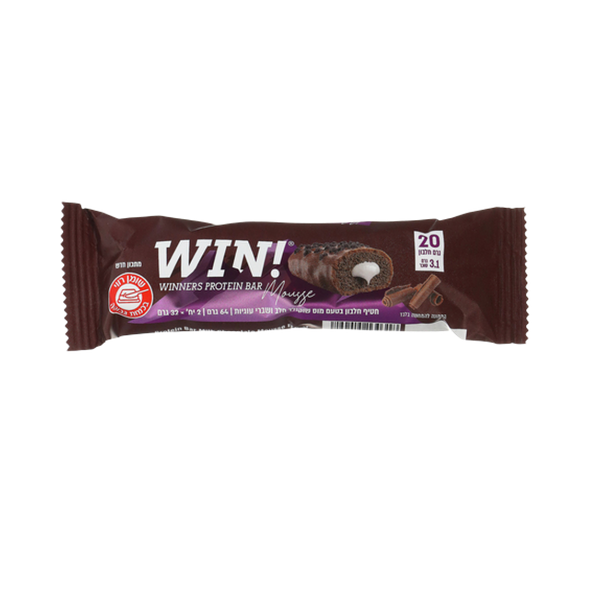 WIN! Milk chocolate mousse and cookie crumb protein bar