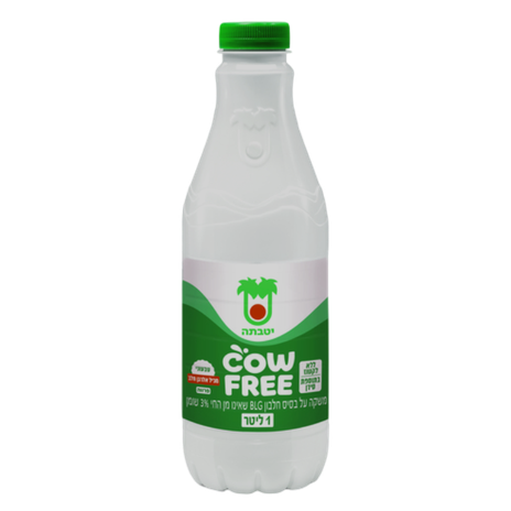 משקה על בסיס חלבון CowFree 3% יטבתה