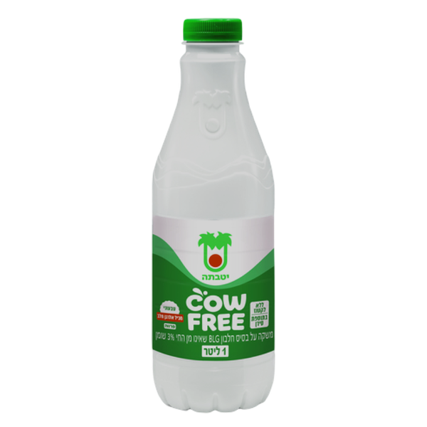 משקה על בסיס חלבון CowFree 3% יטבתה