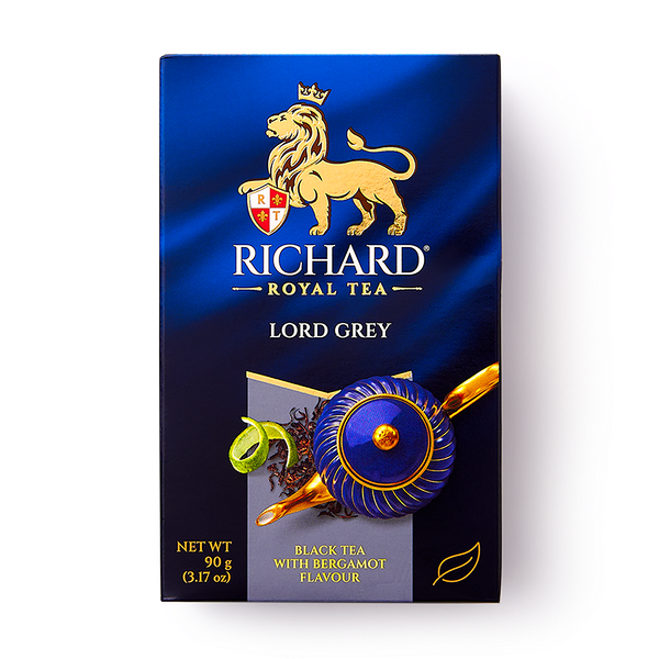 Чай чёрный Lord Grey Richard с бергамотом листовой
