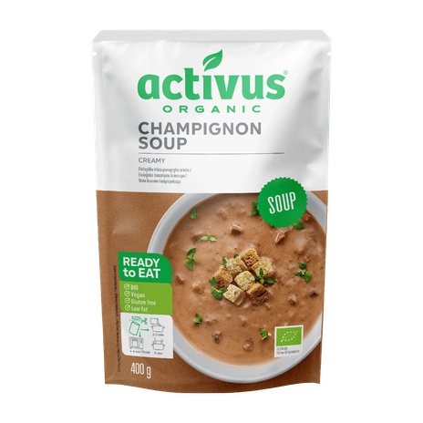 אאוגה מרק פטריות מוקרם אורגני