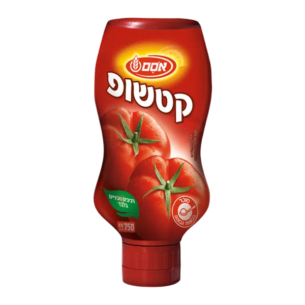 קטשופ אסם בקבוק לחיץ
