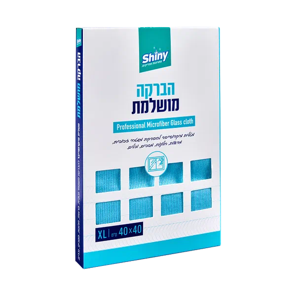 מטלית מיקרופייבר XL שייני