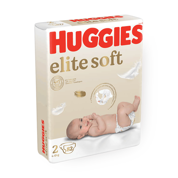 Подгузники Huggies Elite Soft 2