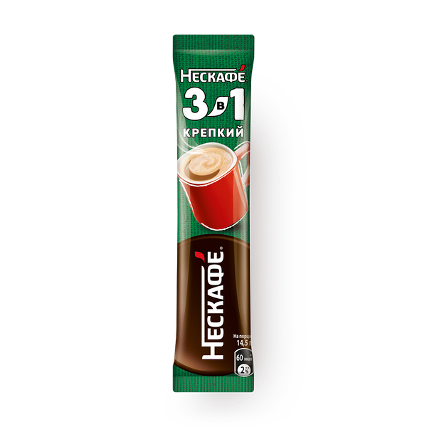 Кофейный напиток растворимый 3в1 Nescafe порционный