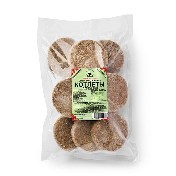 Котлеты из говядины «Вкусно как у мамы» замороженные